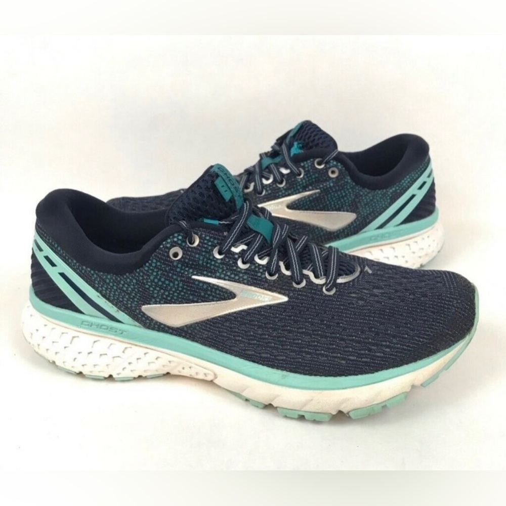 Brooks W1202771B493 Ghost 11 Women Blue Running Shoes US Size 8.5M